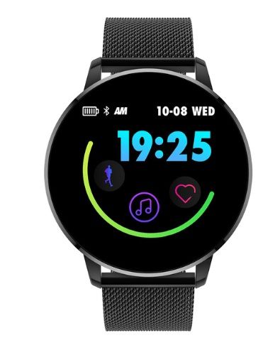 SmartWatch resistente água, notificações, controlo frequência cardíaca
