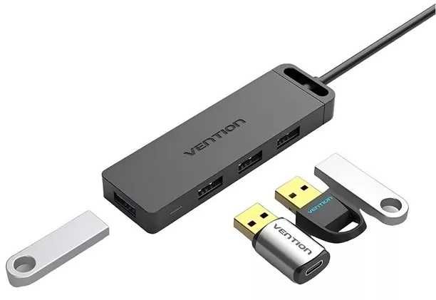 Vention Splitter Hub, хаб 4*USB