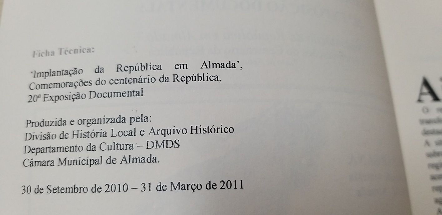 Implantação da República em Almada.