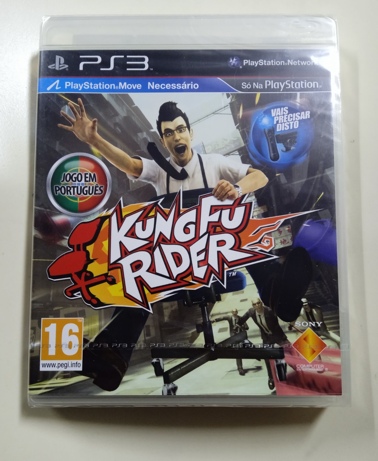 Kung Fu Rideer - Jogo novo e selado - PlayStation 3