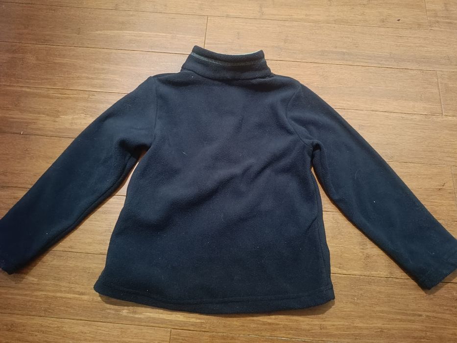 Ciepły polarek Grafitowy rozm 103-112 na 4-5lat