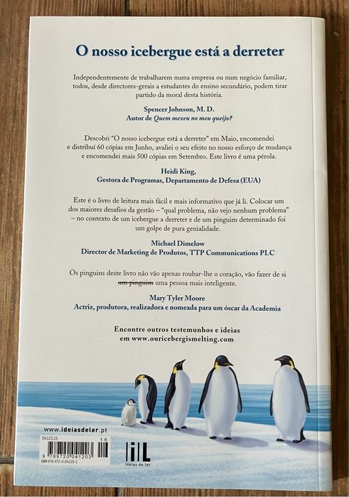 O nosso Icebergue está a Derreter - John Kotter e Holger Rathgeber