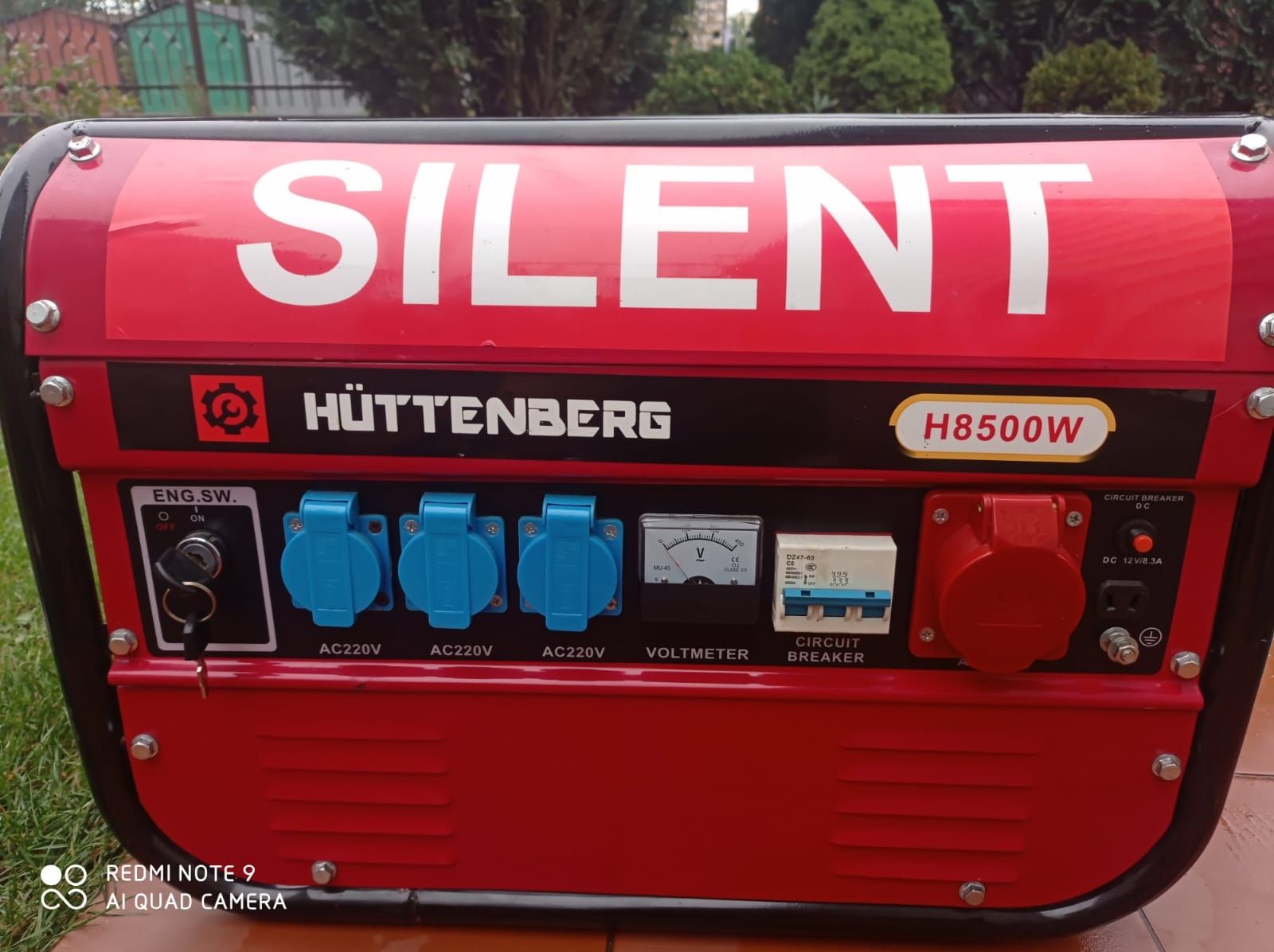 Agregat Generator Silent H8500W Hüttenberg Nowy