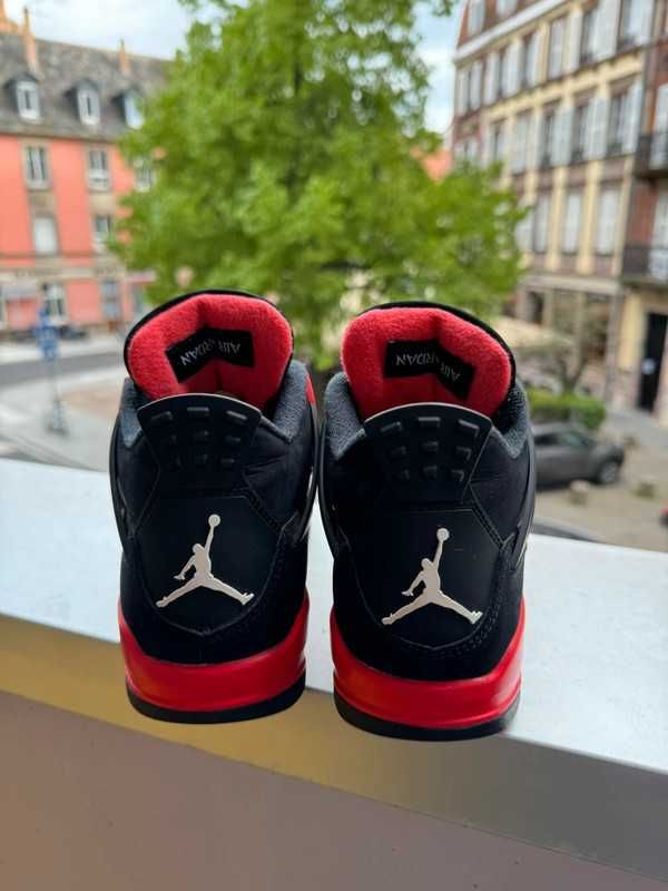 Nike Air Jordan 4 Retro Red Thunder Eu 40