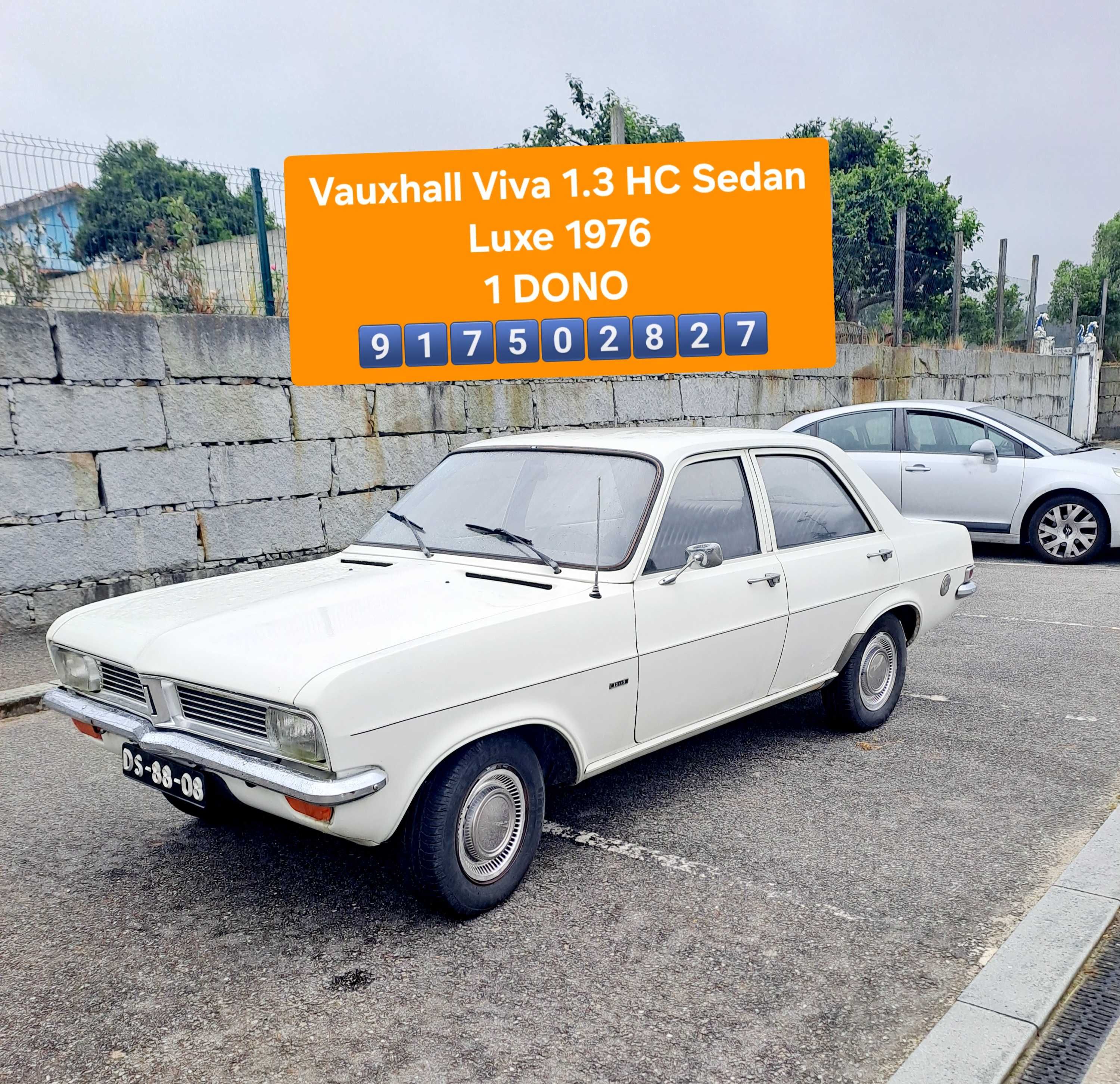 Clássico Vauxhall Viva 1.3 HC Sedan Luxe 1 DONO