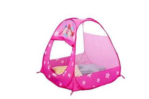 Детская палатка для игр, намет дитячий Принцеси піраміда в сумці