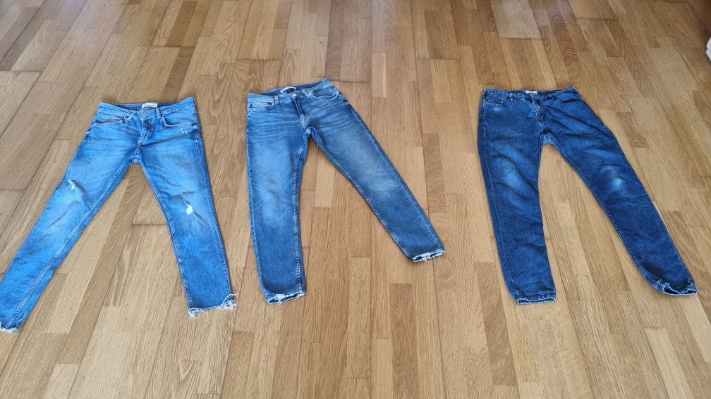 Calças de ganga Zara e Pull&Bear a excelente preço!