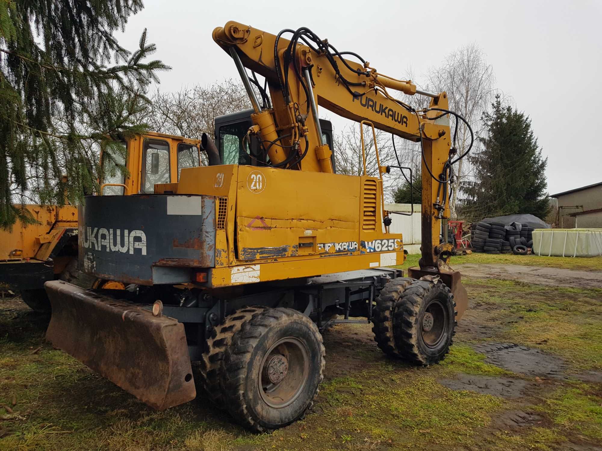 koparka kołowa Furukawa W625, rok 1994,  14,5 tony