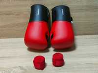 Rękawice bokserskie Outshock 12 oz + bandaże bokserskie