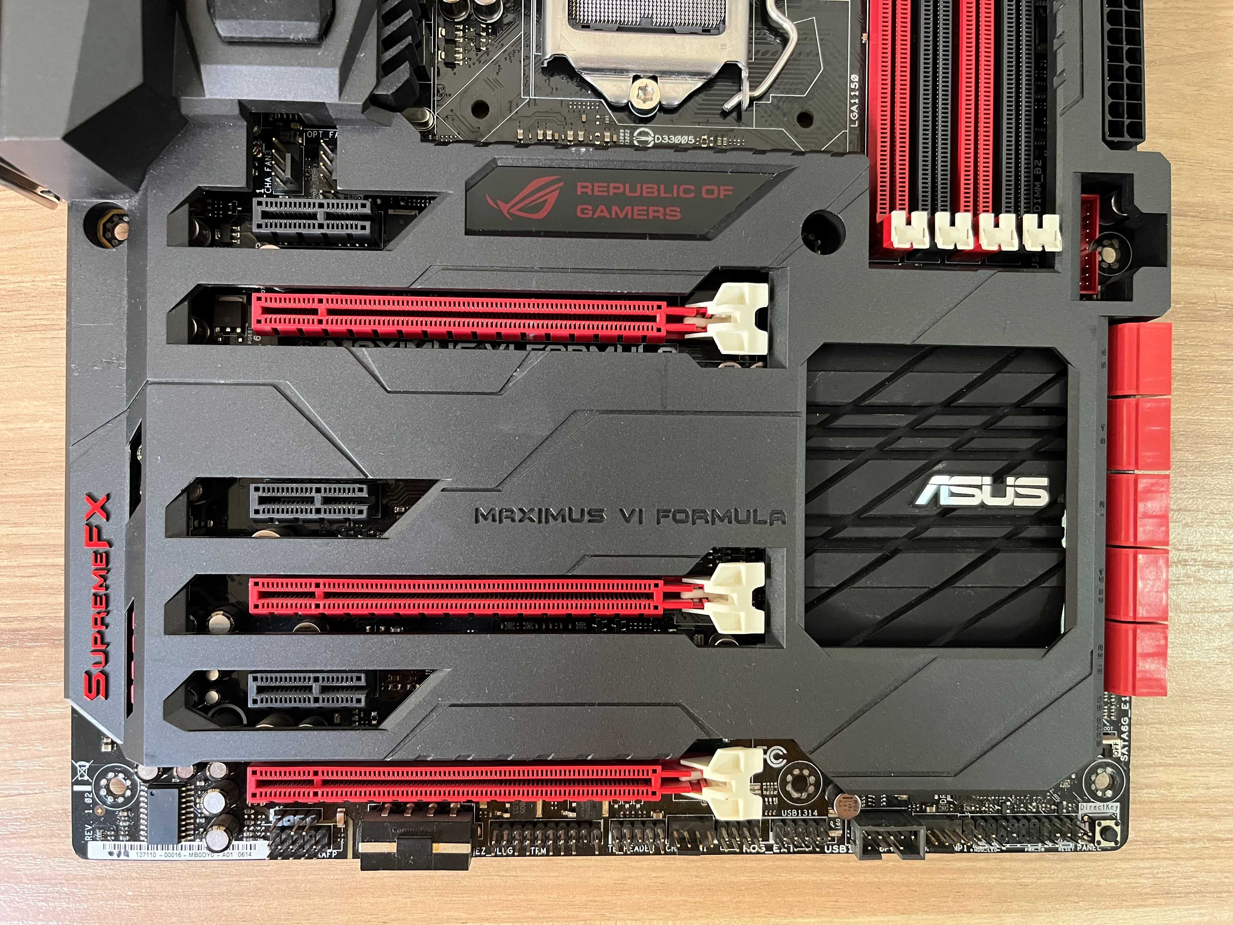 ТОП! Материнская плата ASUS MAXIMUS VI FORMULA s1150 DDR3 XEON Support
