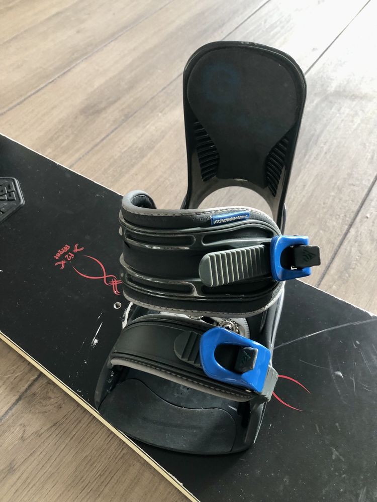 Prancha de snowboard F2 + fixações K2