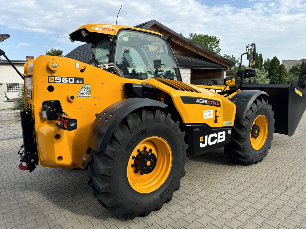 JCB 560-80 AGRI XTRA 2022r. DUALTECH VT 3380h, agri pro, super