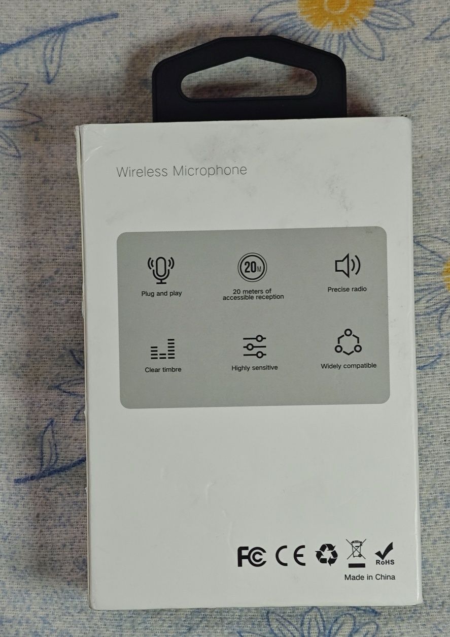 Microfones Wireless Lavalier (USB-C) – Kit Duplo