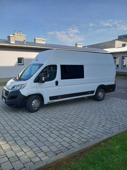 Fiat Ducato  maxi l4h3  doka   brygadówka   7- osob salon w oryginale