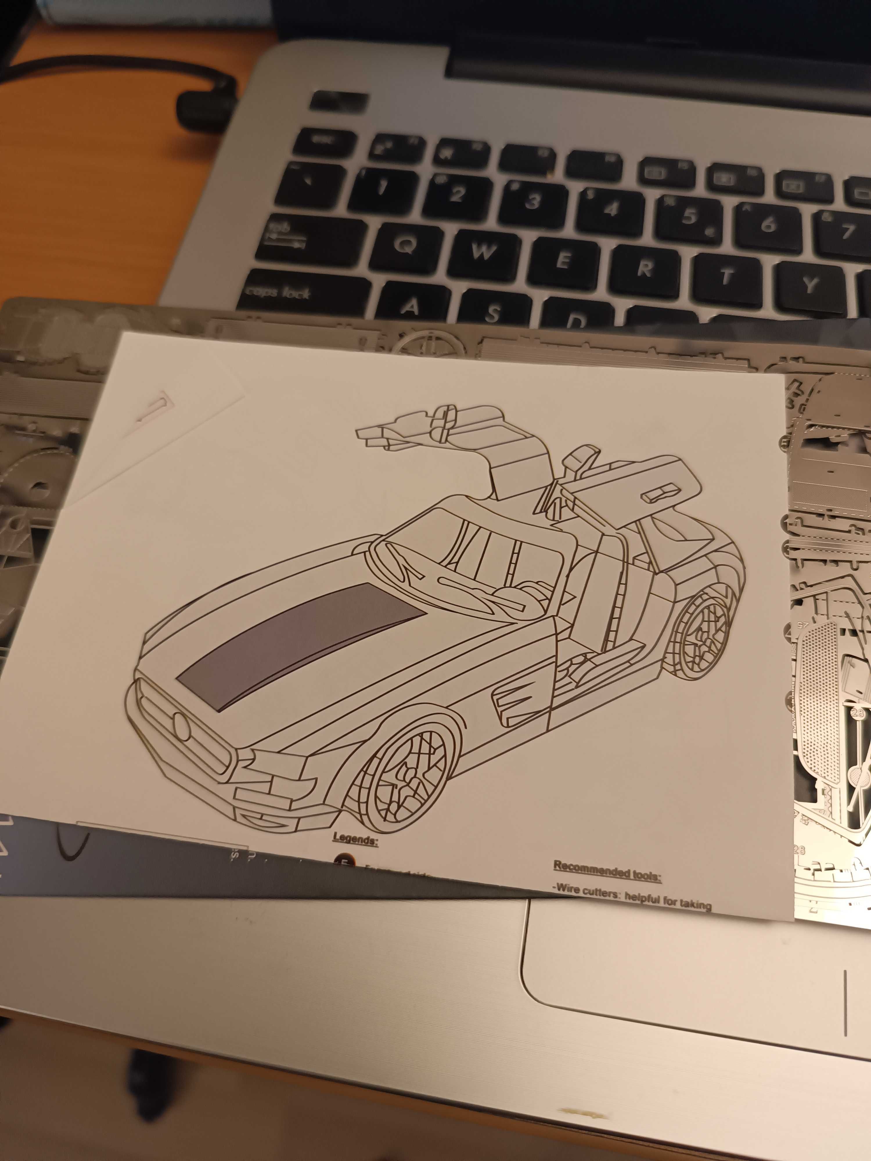 Metalowe Modele do składania