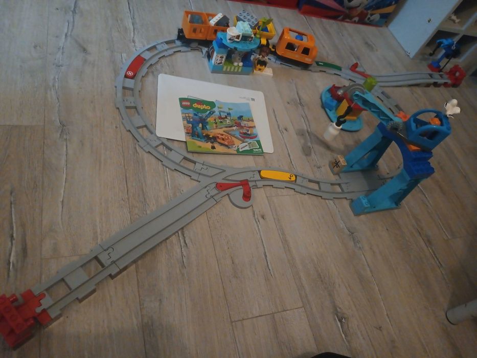 Pociąg towarowy duplo