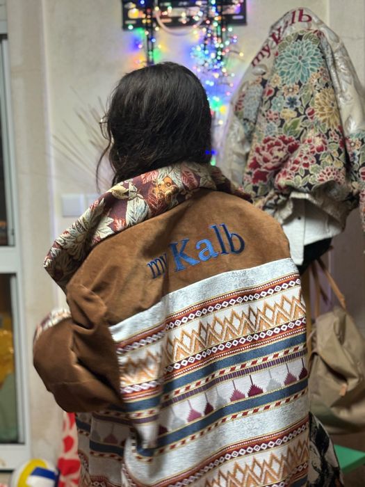 Casaco feito á mão