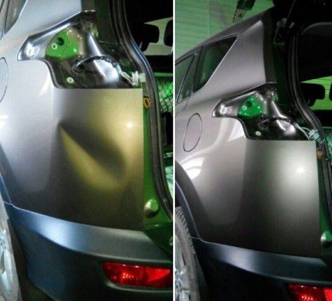 Видаленя вмʼятин без фарбування PDR удаление вмятин