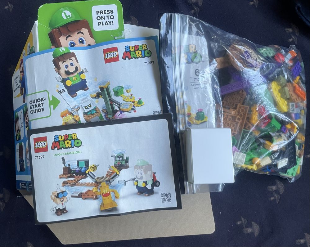 Lego Super Mario 71387 -  Przygody z Luigim - zestaw startowy
