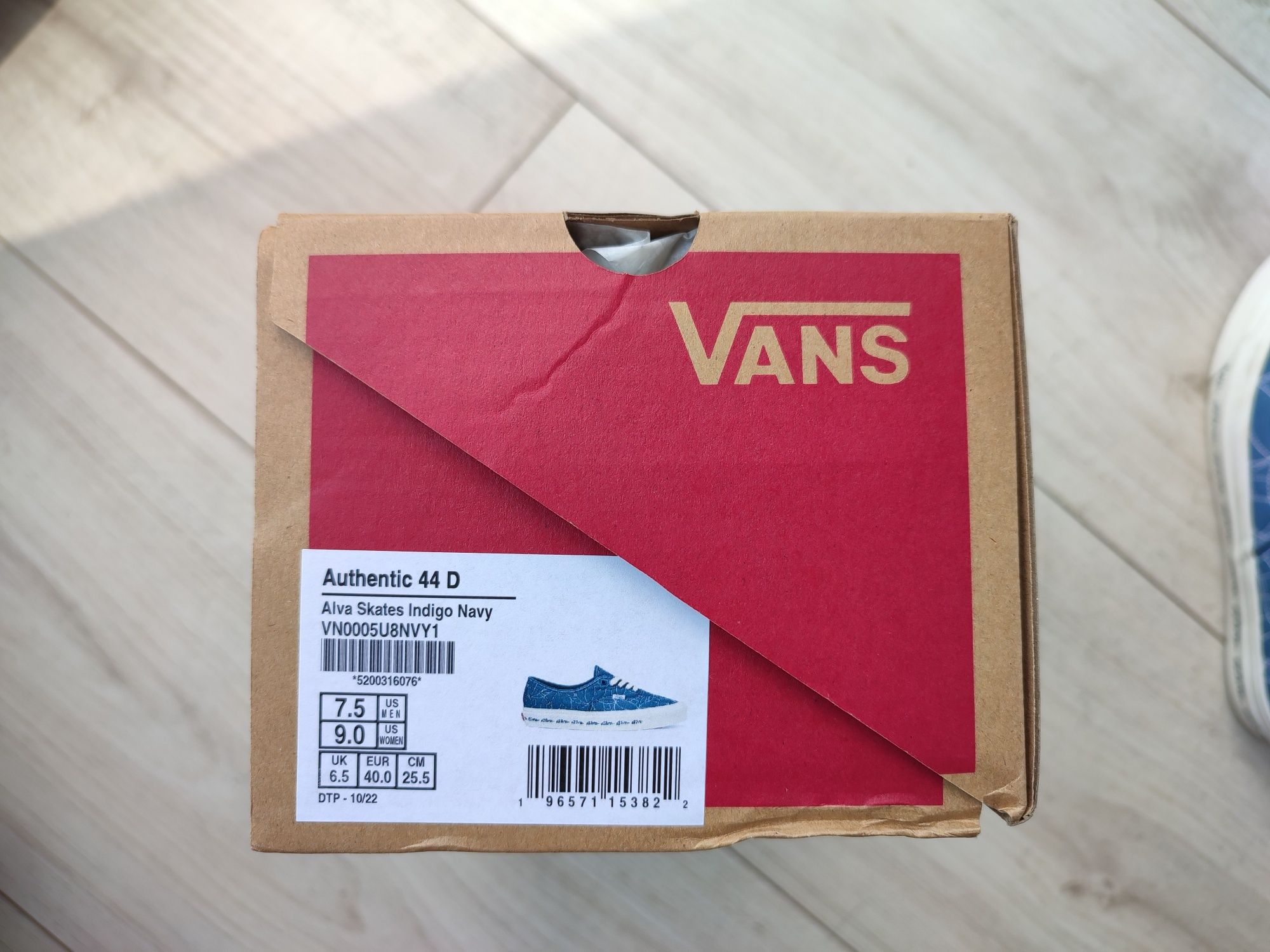 Trampki Vans Alva Skates Authentic 44 DX roz. 40