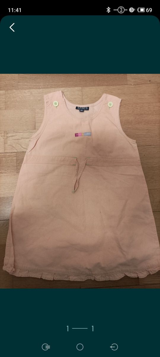 Vestido menina 24m da Basic*