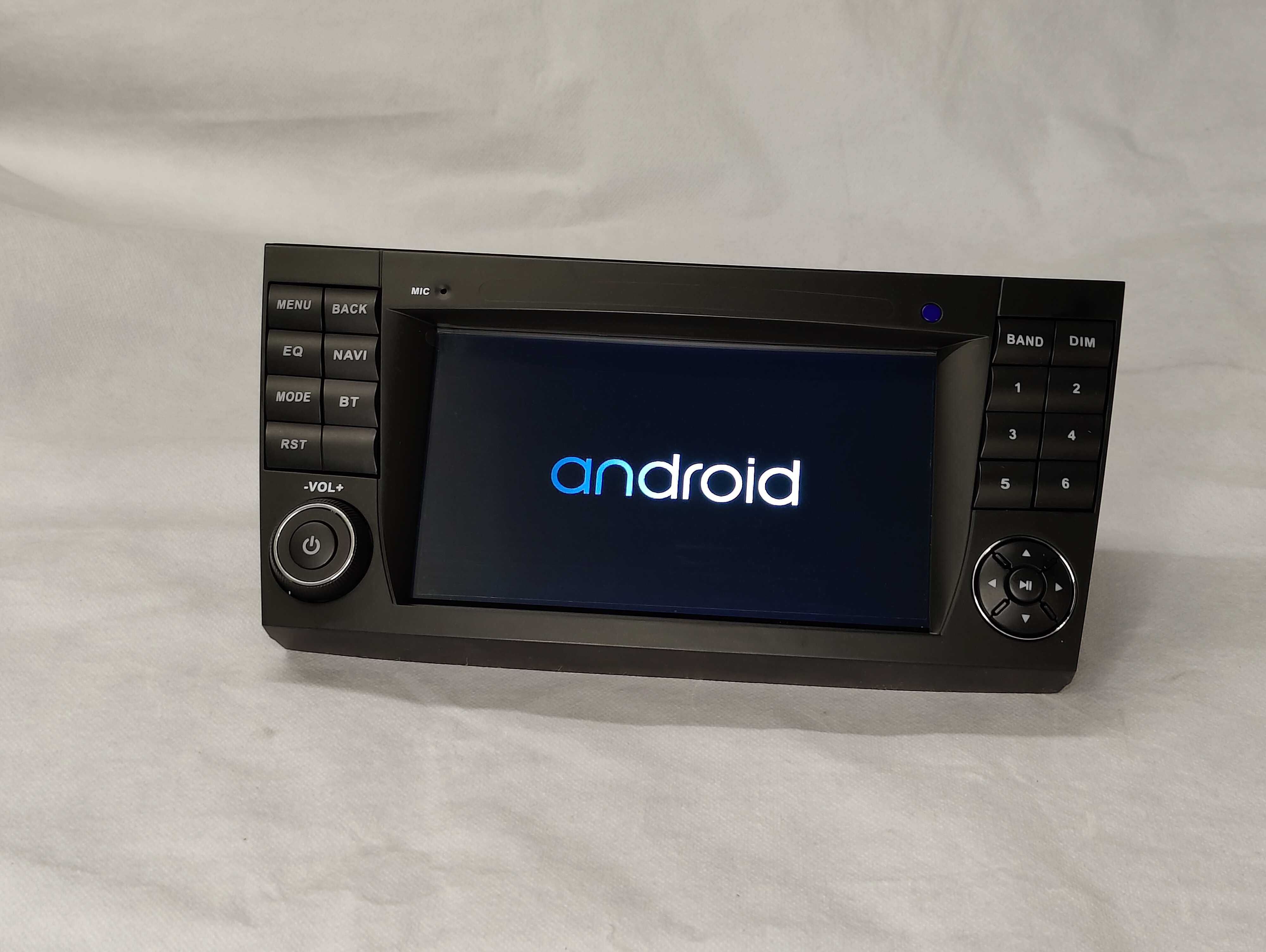 Rádio Android Mercedes Classe E W211 • GPS-Wifi-Bluetooth + CÂMARA