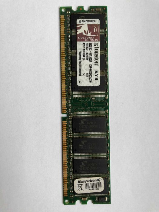 Pamięć RAM 256 MB Kingston do komputera stacjonarnego