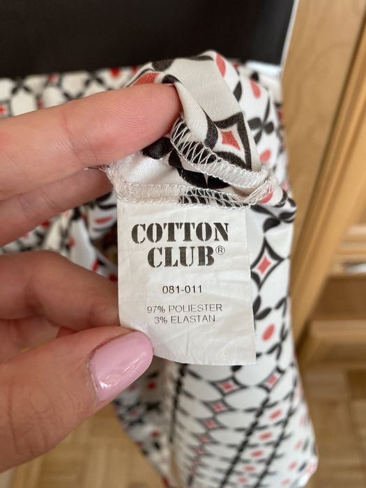 Cotton Club sukienka tunika na wiosnę lato 36 LV