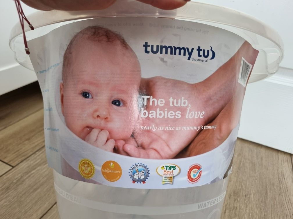 Wiaderko do kąpieli, tummy tub