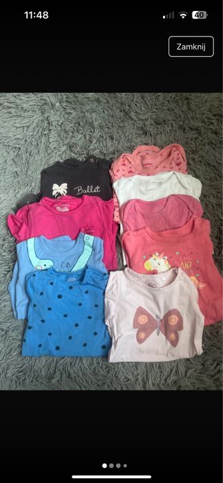 Body dla dziewczynki 80