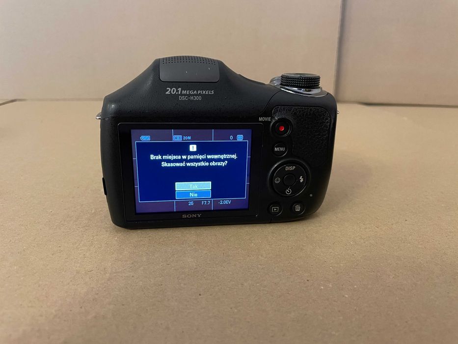 Aparat cyfrowy Sony Cyber-shot DSC-H300 j.Nowy Gwarancja