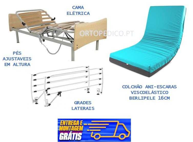 Cama articulada eletrica completa - Nova c/ montagem