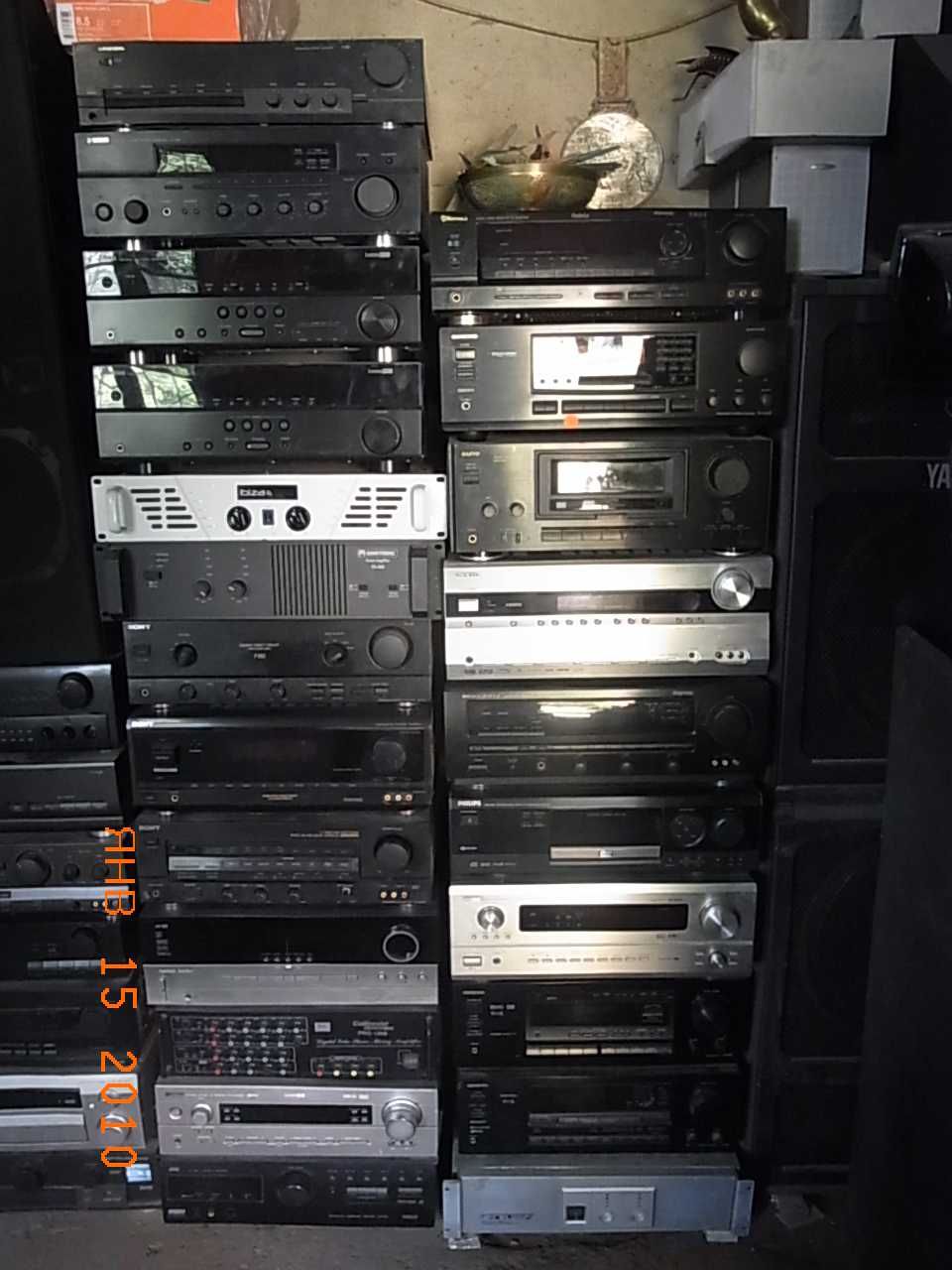 Підсилювач - Ресівер  YAMAHA - HARMAN - IBIZA SANYO - Kenwood