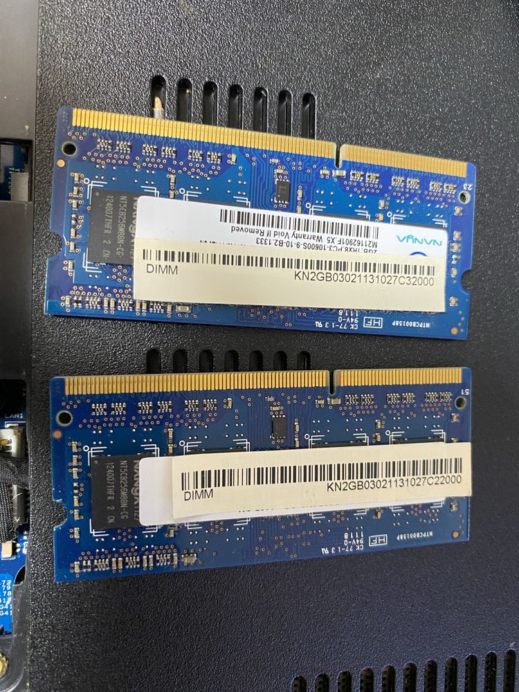 Nanya DDR3 So-Dimm 4gb (2x2)