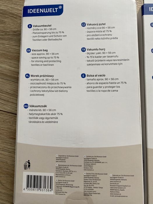 Spzedam worki prozniwy