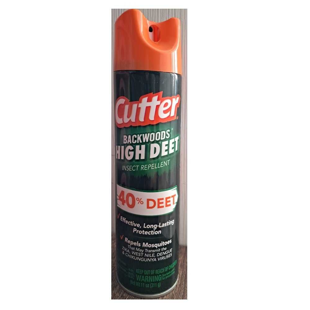 Аерозоль від комарів Cutter Backwoods Insect Repellent 40% Deet США