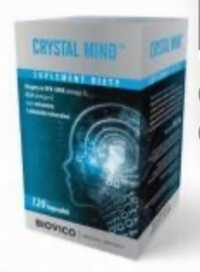 Crystal mind 120 kapsułek, ADHD, wzrok, pamięć
