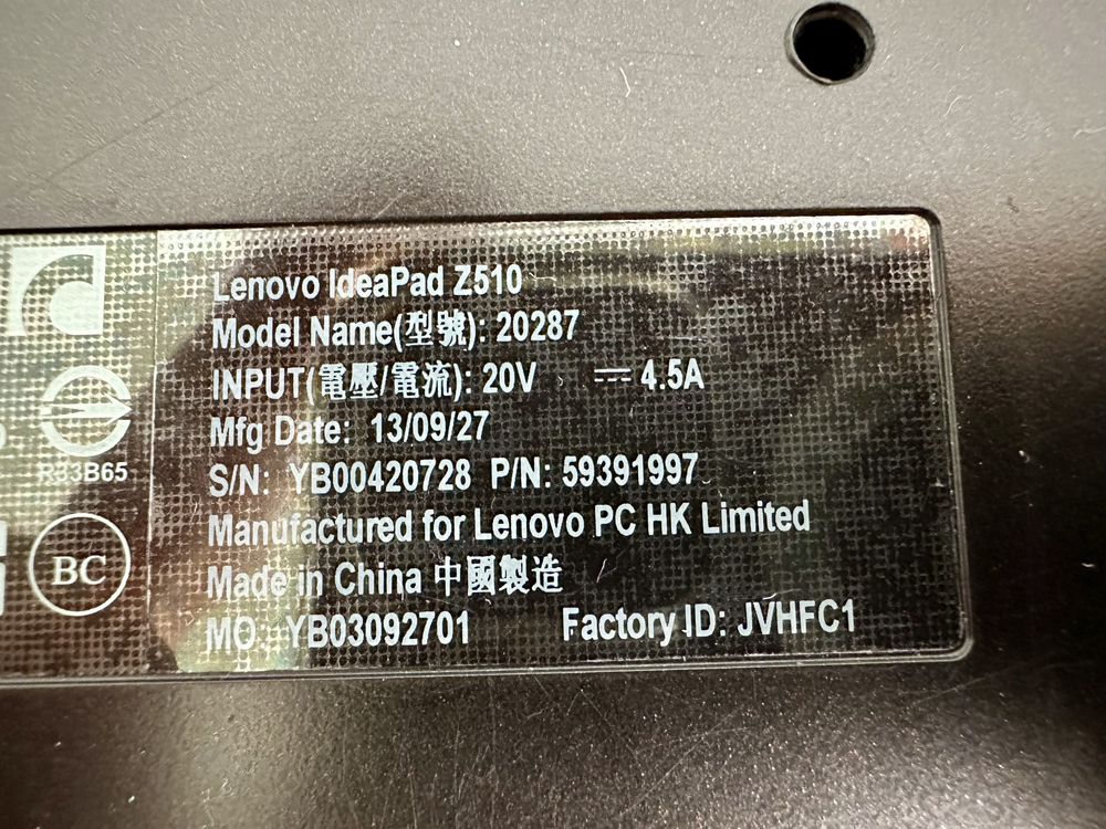 Lenovo IdeaPad Z510