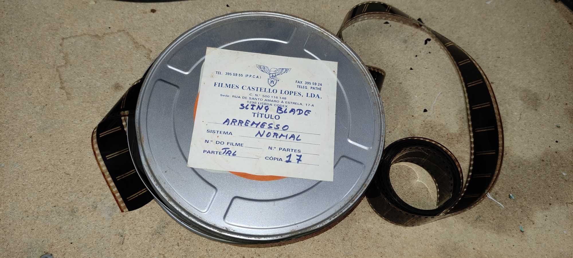Caixas de Filmes Antigos 35mm