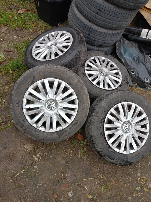 Koła Vw Audi Skoda 5x112 15" opony wielosezon 195/65 R15