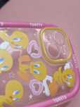 Case iPhone 15 etui Disney Kanarek Tweety różowy tweety