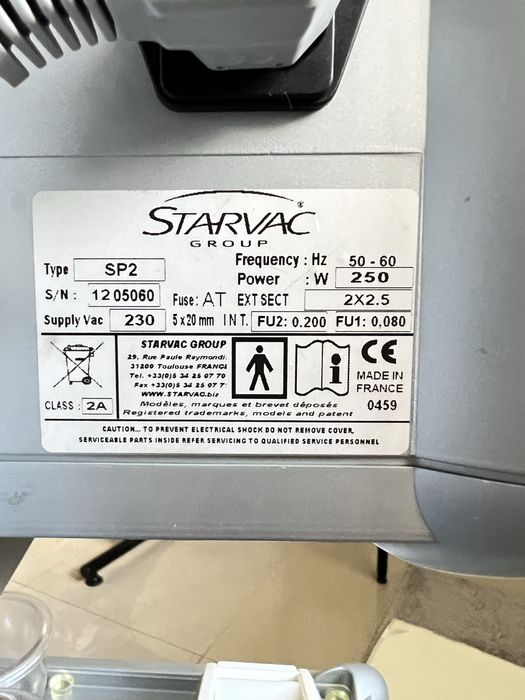 Starvac SP2 (ОРИГІНАЛ). Вакуумно-роликовий апарат. Старвак.