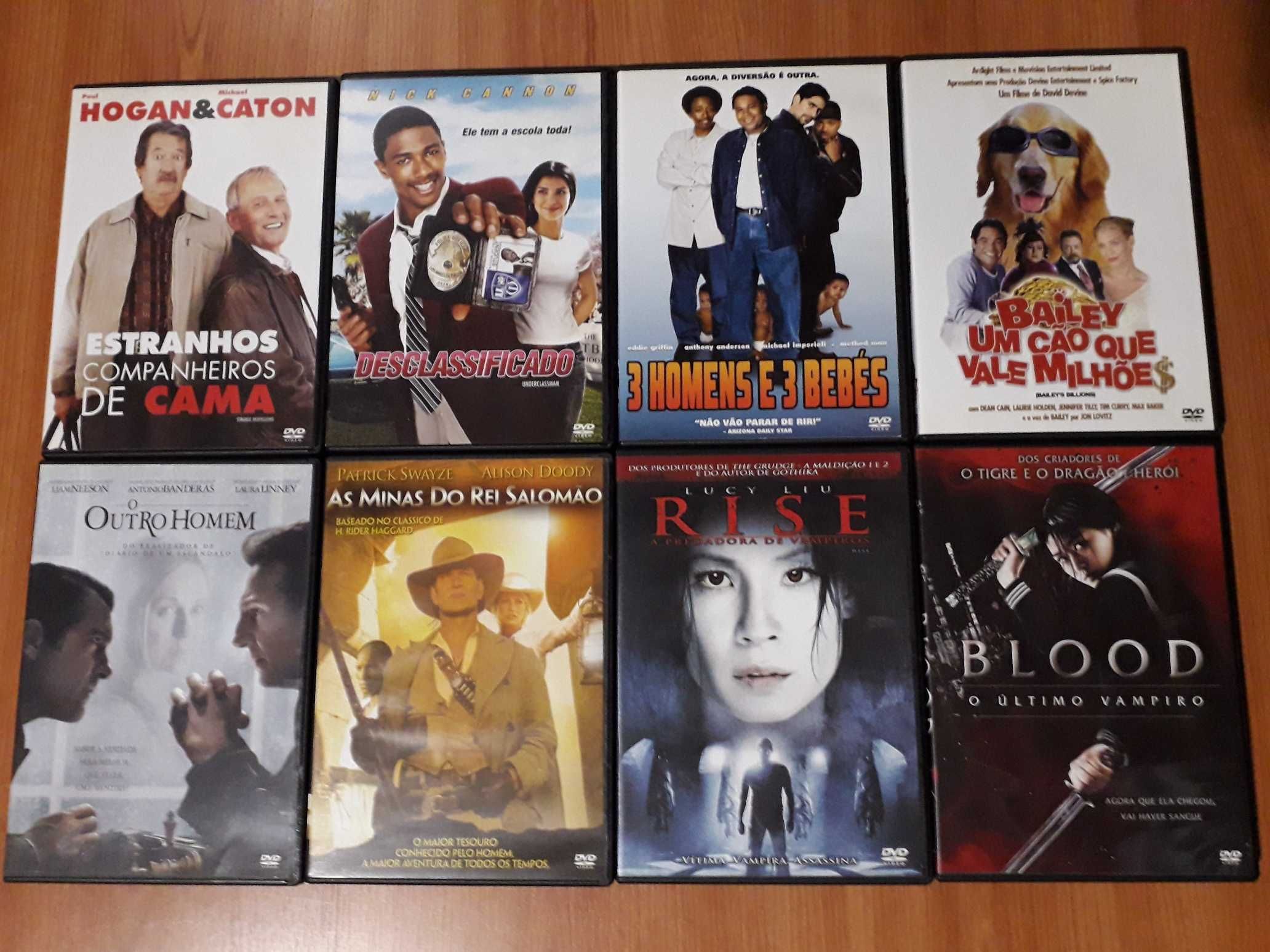 Filmes diversos em DVD