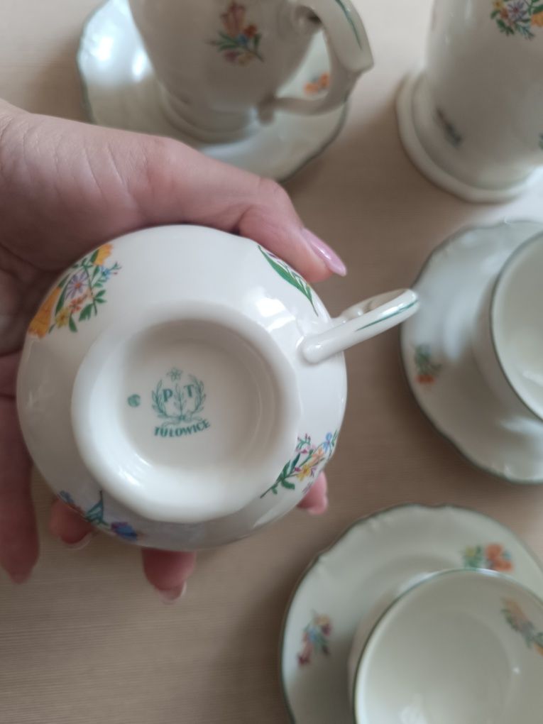 Zestaw polskiej porcelany
