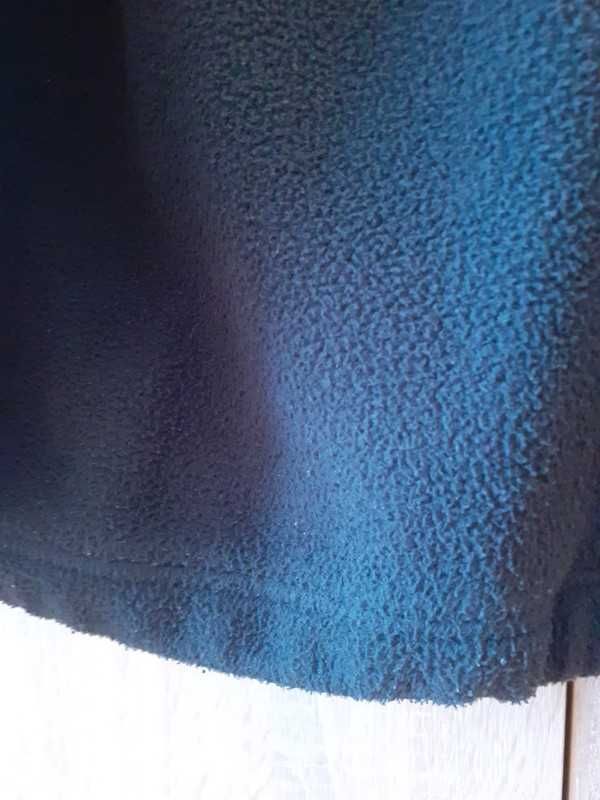 38 40 Bluza z kapturem i kieszeniami polar oversize '90s Y2K vintage