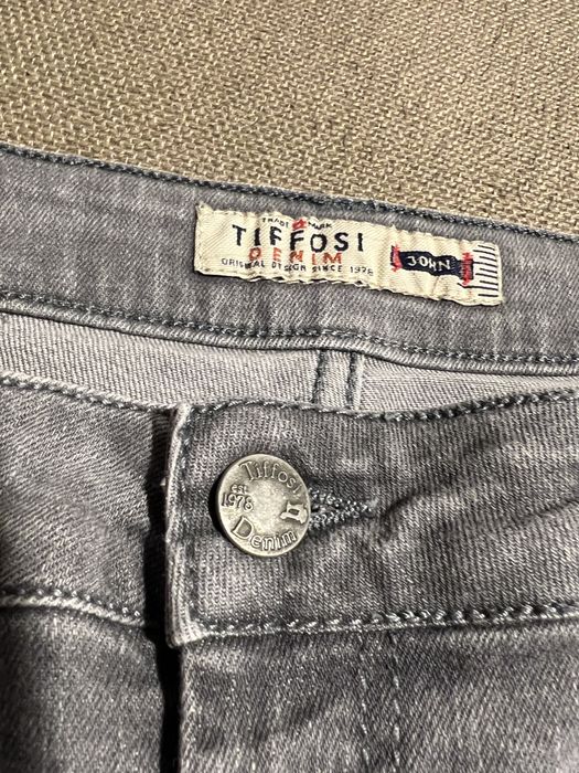 Calças de ganga cinzentas tiffosi 12A 152cm