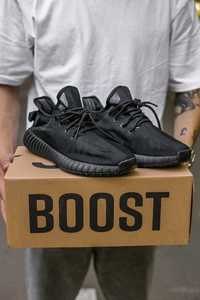 Damskie buty Yeezy 350 mono black meskie sneakersy 36 - 45