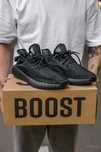 Damskie buty Yeezy 350 mono black meskie sneakersy 36 - 45
