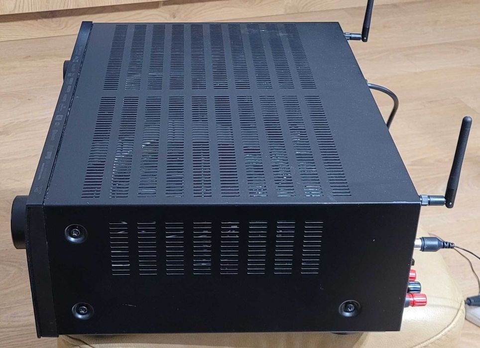Denon AVR-X4400H amplituner 9.2 4K D. Atmos Spotify zestaw fabryczny