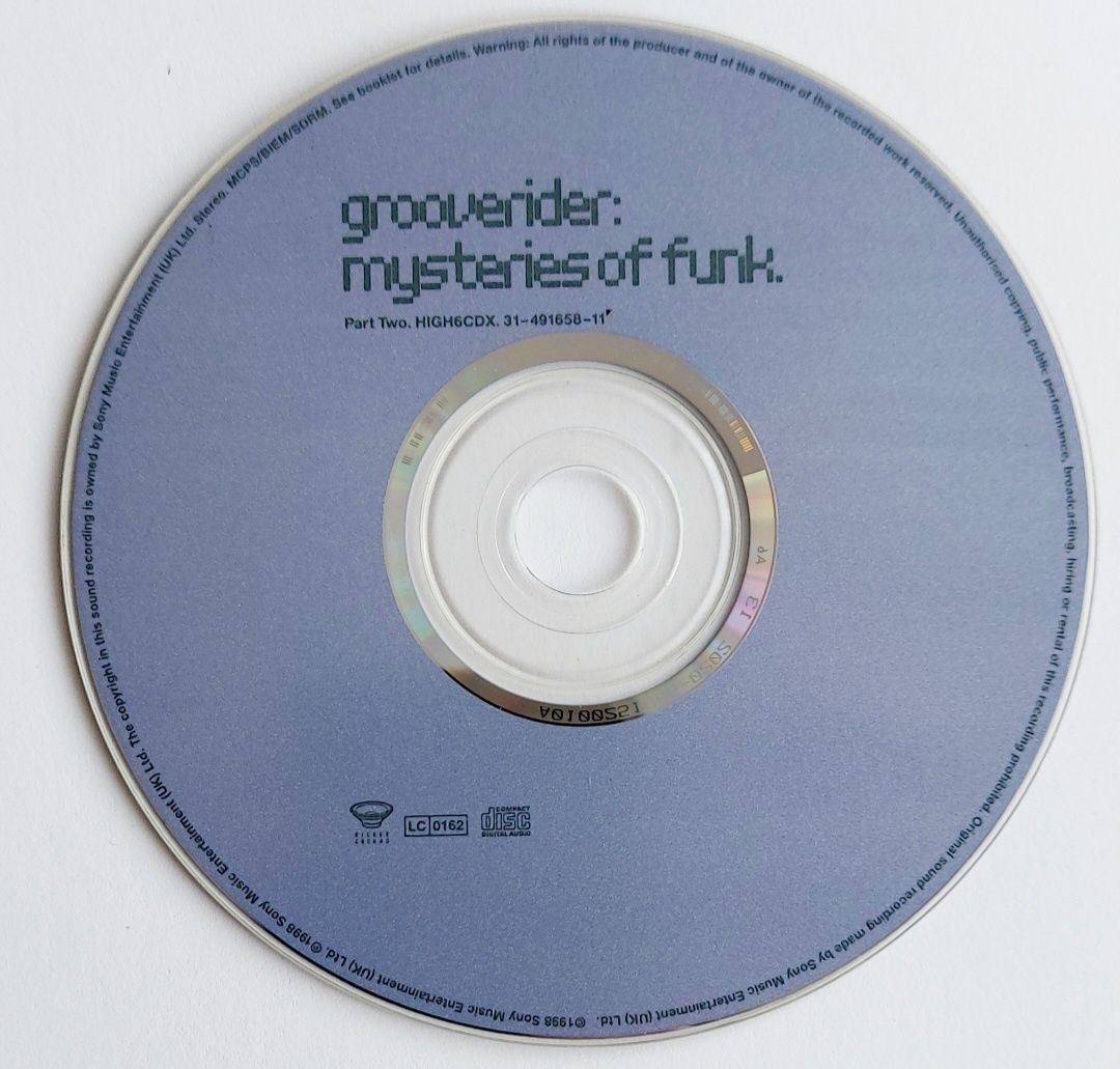 Grooverider Mysteries Of Funk 1998r